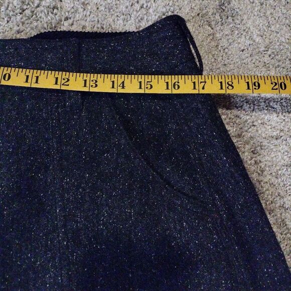 Vintage Woolrich Dark Grey Women's Wool Blend A Line Mini Skirt Sz 10 - Picture 3 of 6